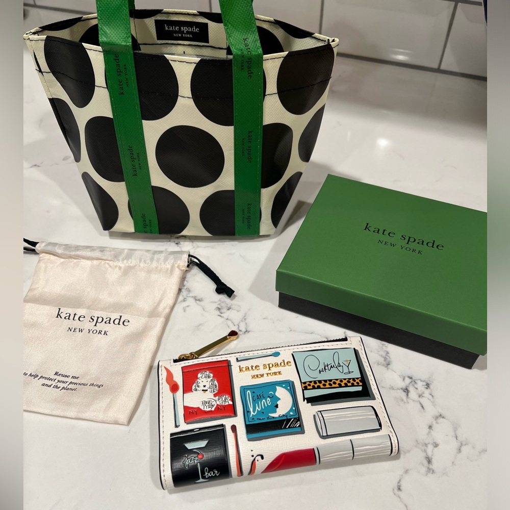 Kate Spade Matchbox Bifold Wallet